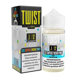 TWIST ICED TROPICAL PUCKER PUNCH 100 ML 0 MG