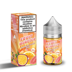 FRUIT MONSTER PASSION FRUIT ORANGE GUAVA SALT 30 ML 24 MG