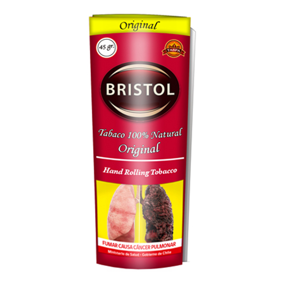 TABACO ROJO NATURAL BRISTOL 45G 1