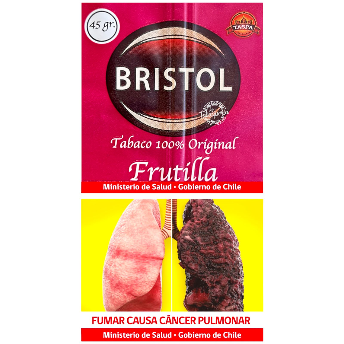 TABACO FRUTILLA BRISTOL 45G 1