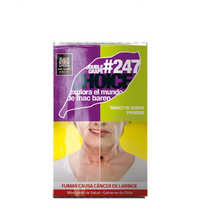 TABACO MAC BAREN DOBLE GRAPE 40G 1