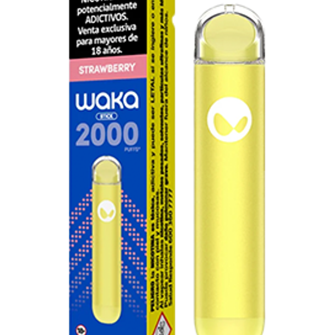 WAKA STICK STRAWBERRY 45MG/ML 1