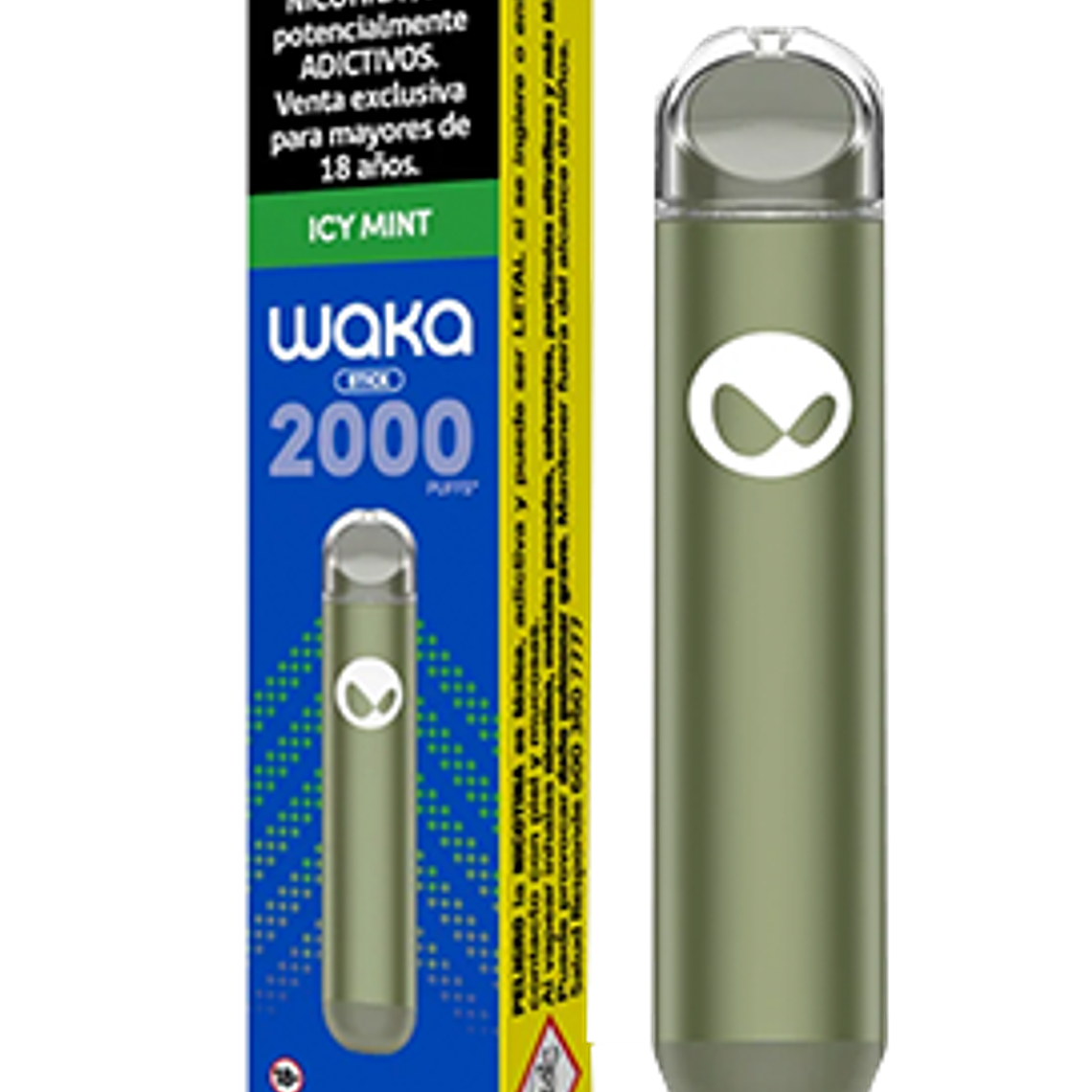 WAKA STICK ICY MINT 45MG/ML 1
