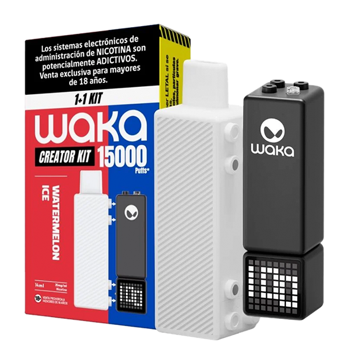 WAKA CREATOR KIT (1+1) WATERMELON ICE 35MG/ML 1