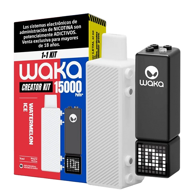 WAKA CREATOR KIT (1+1) WATERMELON ICE 35MG/ML 1