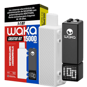 WAKA CREATOR KIT (1+1) STRAWBERRY WATERMELON 35MG/ML