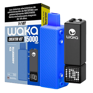 WAKA CREATOR KIT (1+1) BLUEBERRY ICE 35MG/ML