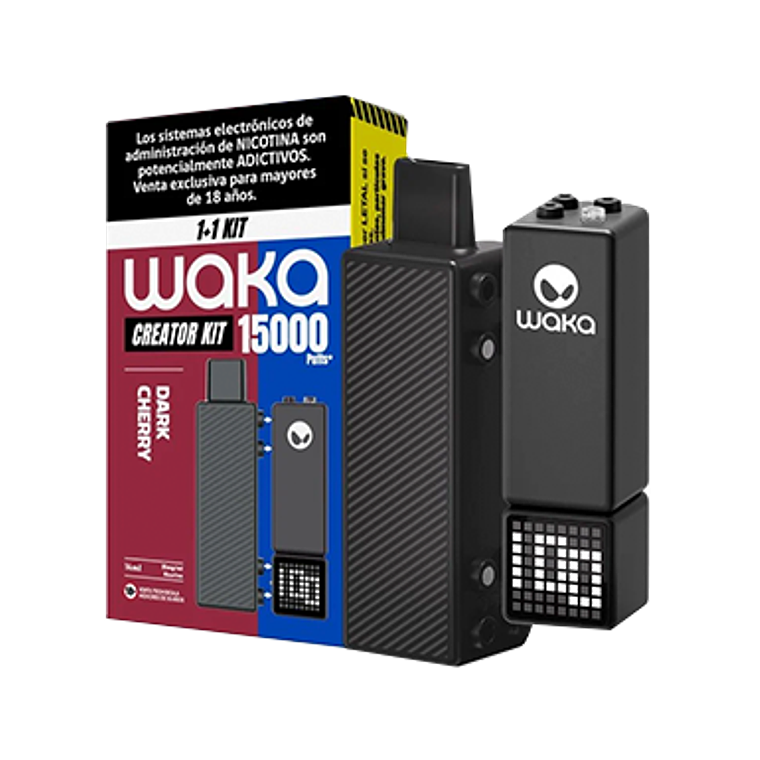 WAKA CREATOR KIT (1+1) DARK CHERRY 35MG/ML 1