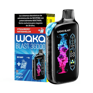 WAKA BLAST STRAWBERRY WATERMELON + ICE BLAST 40MG/ML