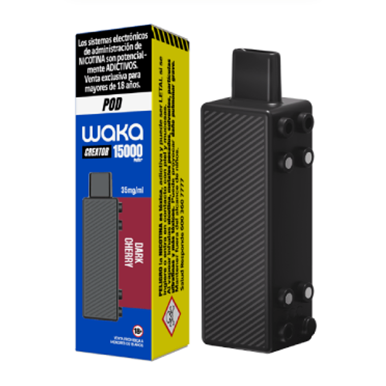 WAKA CREATOR POD DARK CHERRY 35MG/ML 1