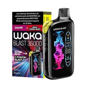 WAKA BLAST GRAPE+APPLE FUSION BLAST 40MG/ML
