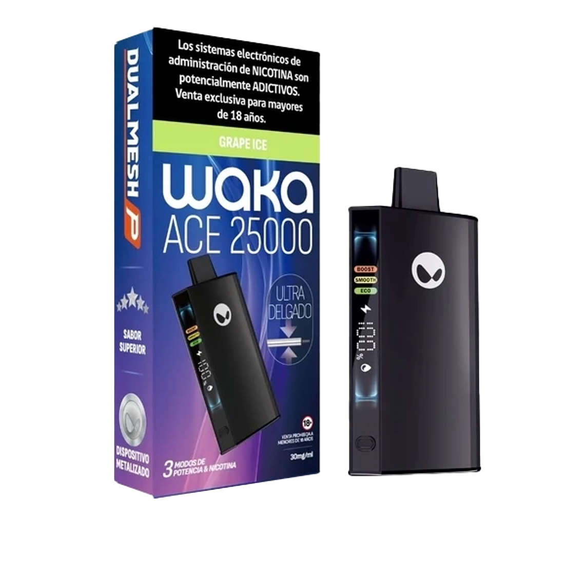 WAKA ACE GRAPE ICE 30MG/ML 1