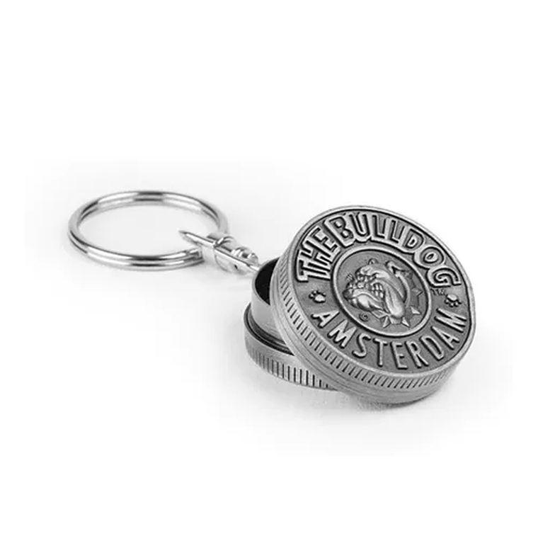 MOLEDOR THE BULLDOG LLAVERO METALICO SILVER 2 PARTES 1