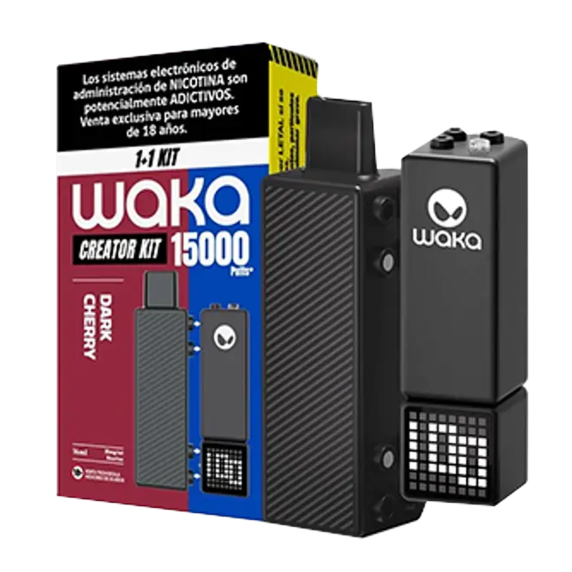WAKA CREATOR KIT (1+1) DARK CHERRY 35MG/ML 1