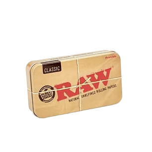 CAJITA METALICA RAW CLASICC RECTANGULAR