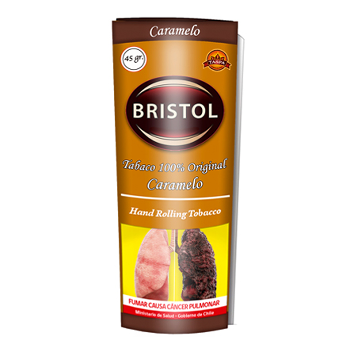 TABACO CARAMELO BRISTOL 45G 1