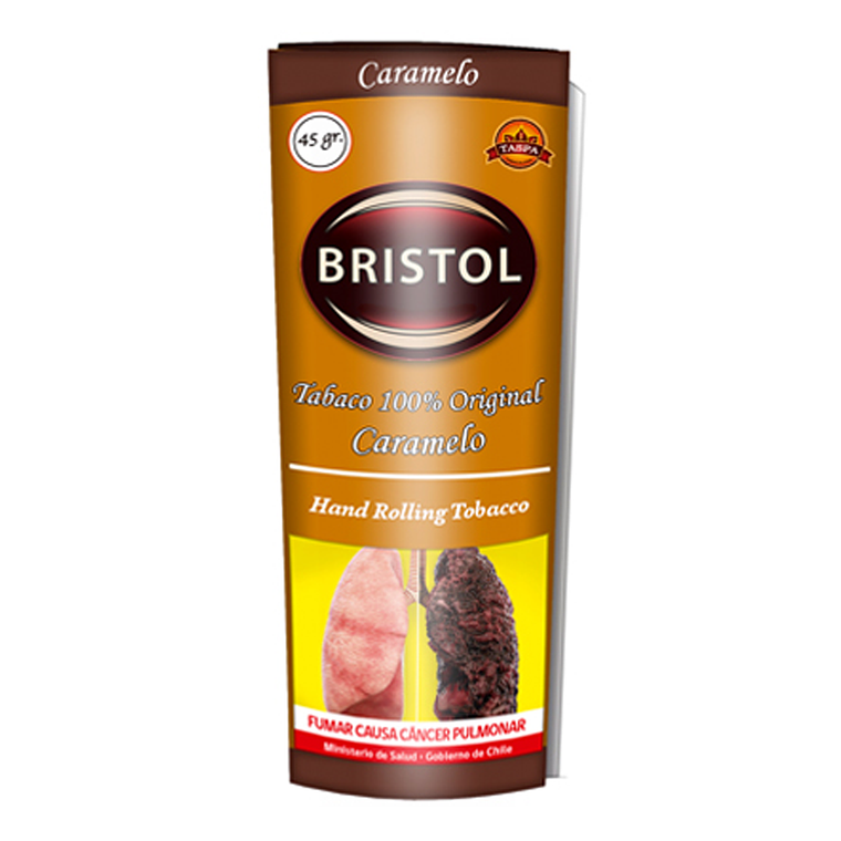TABACO CARAMELO BRISTOL 45G 1