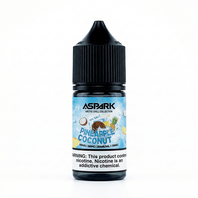 NIC SALT ASPARK ARCTIC CHILL PINEAPPLE COCONUT 30 ML 30 MG 1