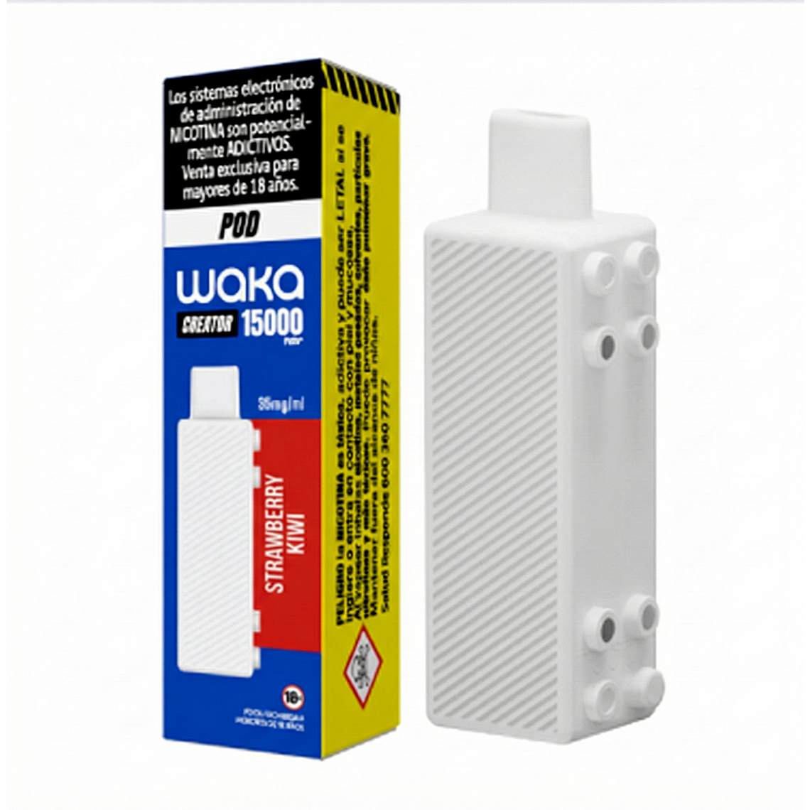 WAKA CREATOR POD STRAWBERRY KIWI 35MG/ML 1