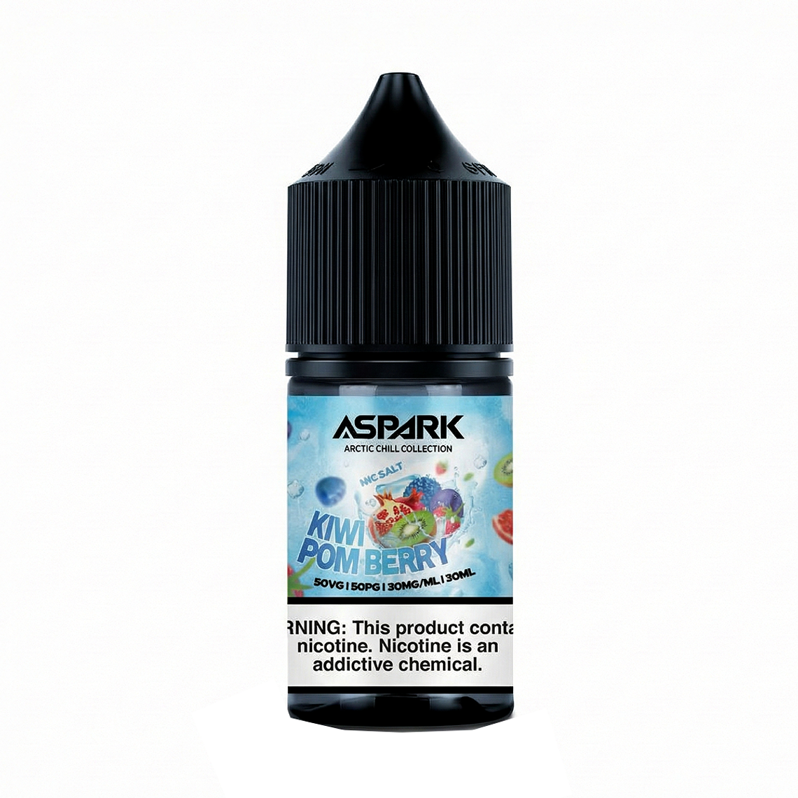 NIC SALT ASPARK ARCTIC CHILL KIWI POM BERRY 30 ML 30 MG 1
