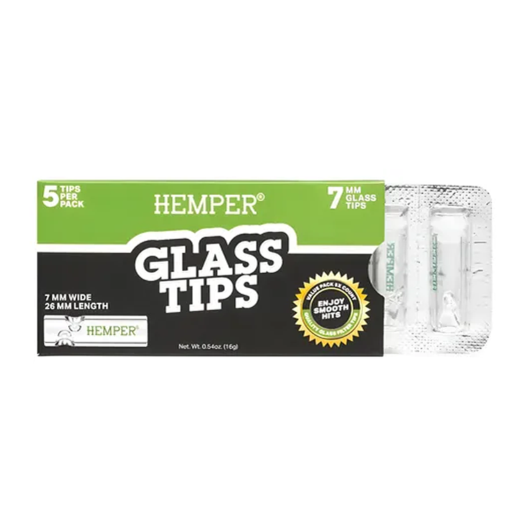 GLASS TIPS 7MM HEMPER 1