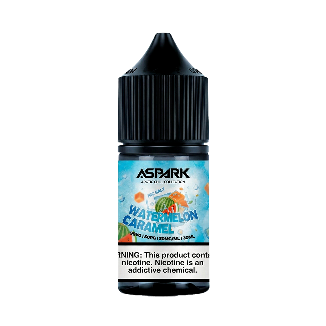 NIC SALT ASPARK ARCTIC CHILL WATERMELON CARAMEL 30 ML 30 MG 1