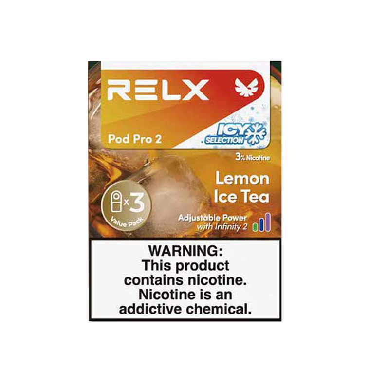 RELX POD PRO HAND PUNCH LEMON ICE TEA 1