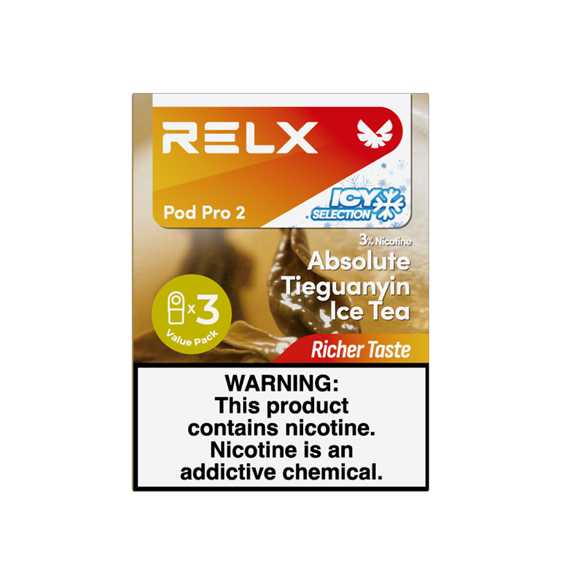 RELX POD PRO ABSOLUTE TIEGUANYIN ICE TEA 1