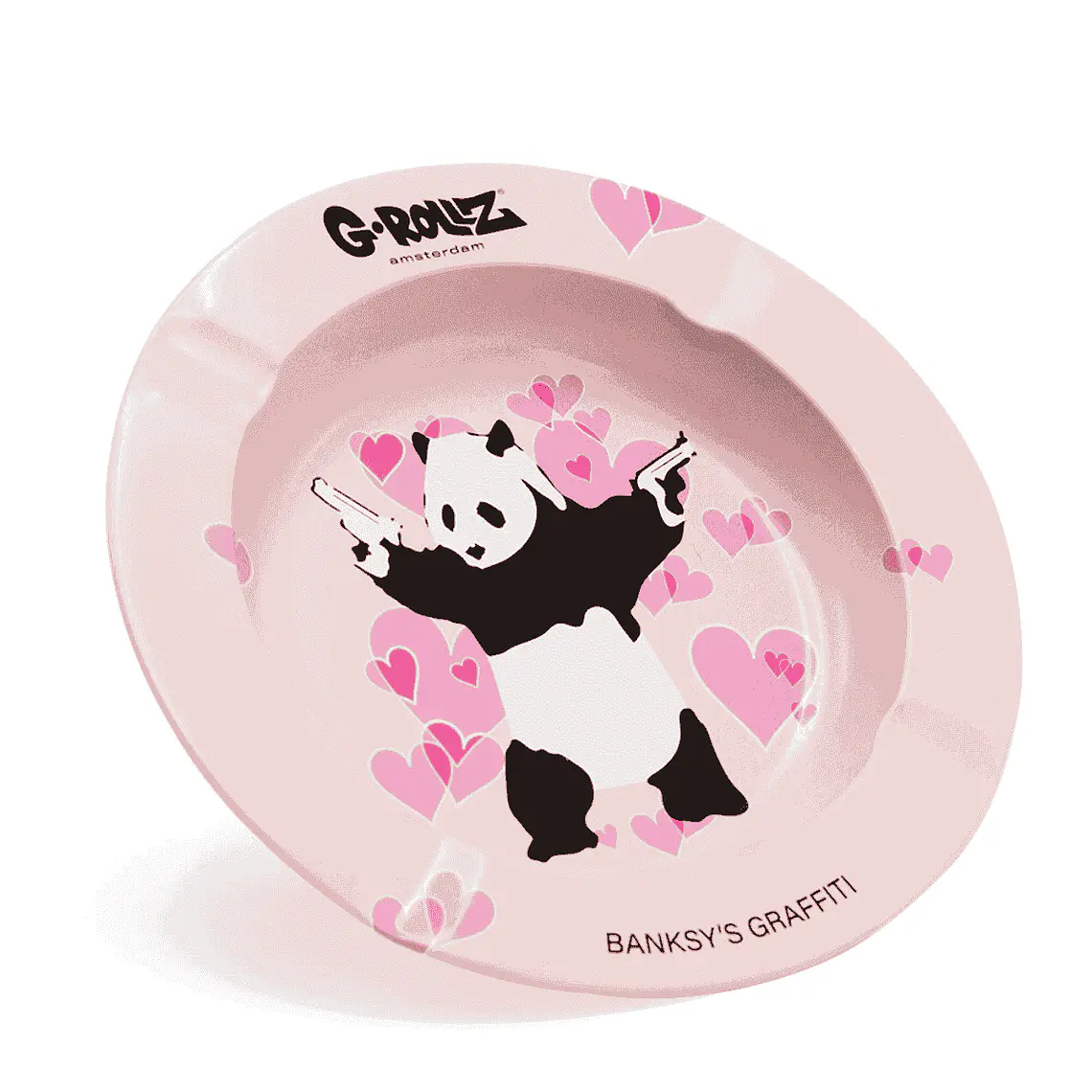CENICERO METÁLICO G-ROLLZ BANKSY 1