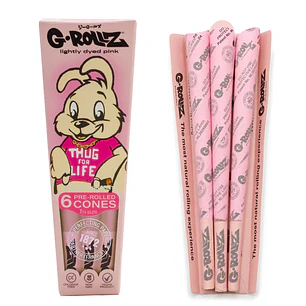 Conos G-Rollz 1 1/4 ORGANIC HEMP BANKSY (6 conos)