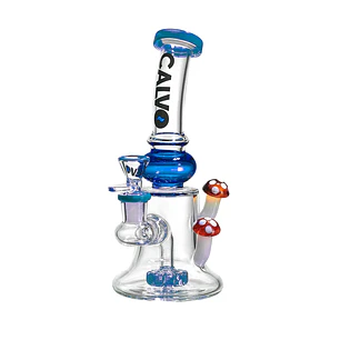 BONG DUAL FUNGI RIG 19CM CALVO