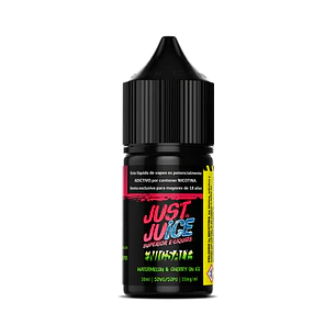 JUST JUICE NIC SALT WATERMELON CHERRY SUPER ICE 30ML 35MG