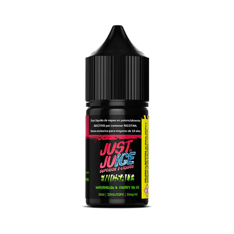 JUST JUICE NIC SALT WATERMELON CHERRY SUPER ICE 30ML 35MG 1