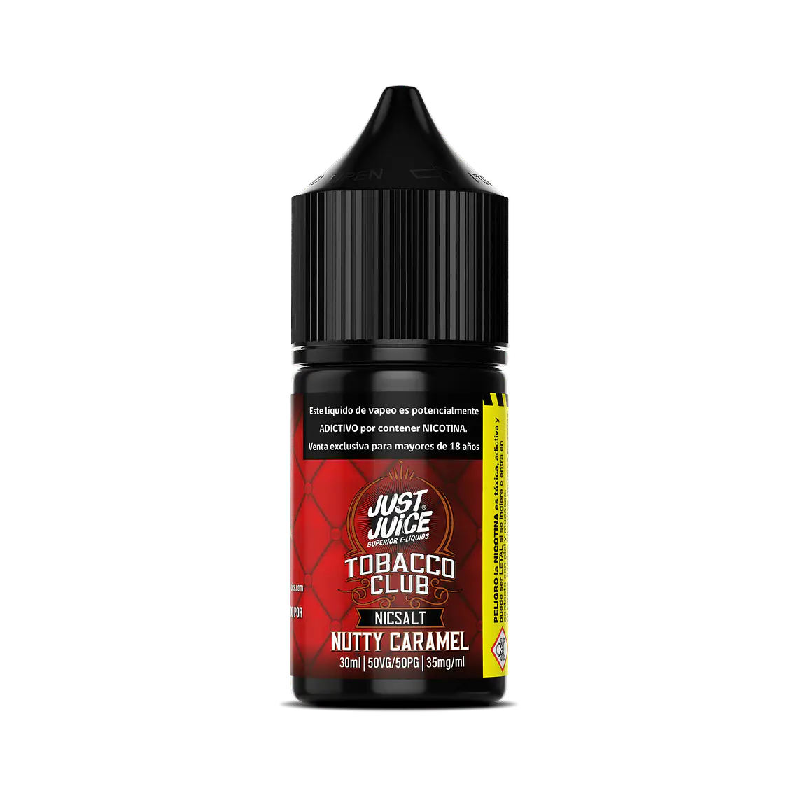 JUST JUICE NIC SALT NUTTY CARAMEL 30ML 35MG 1