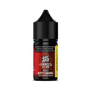 JUST JUICE NIC SALT NUTTY CARAMEL 30ML 35MG