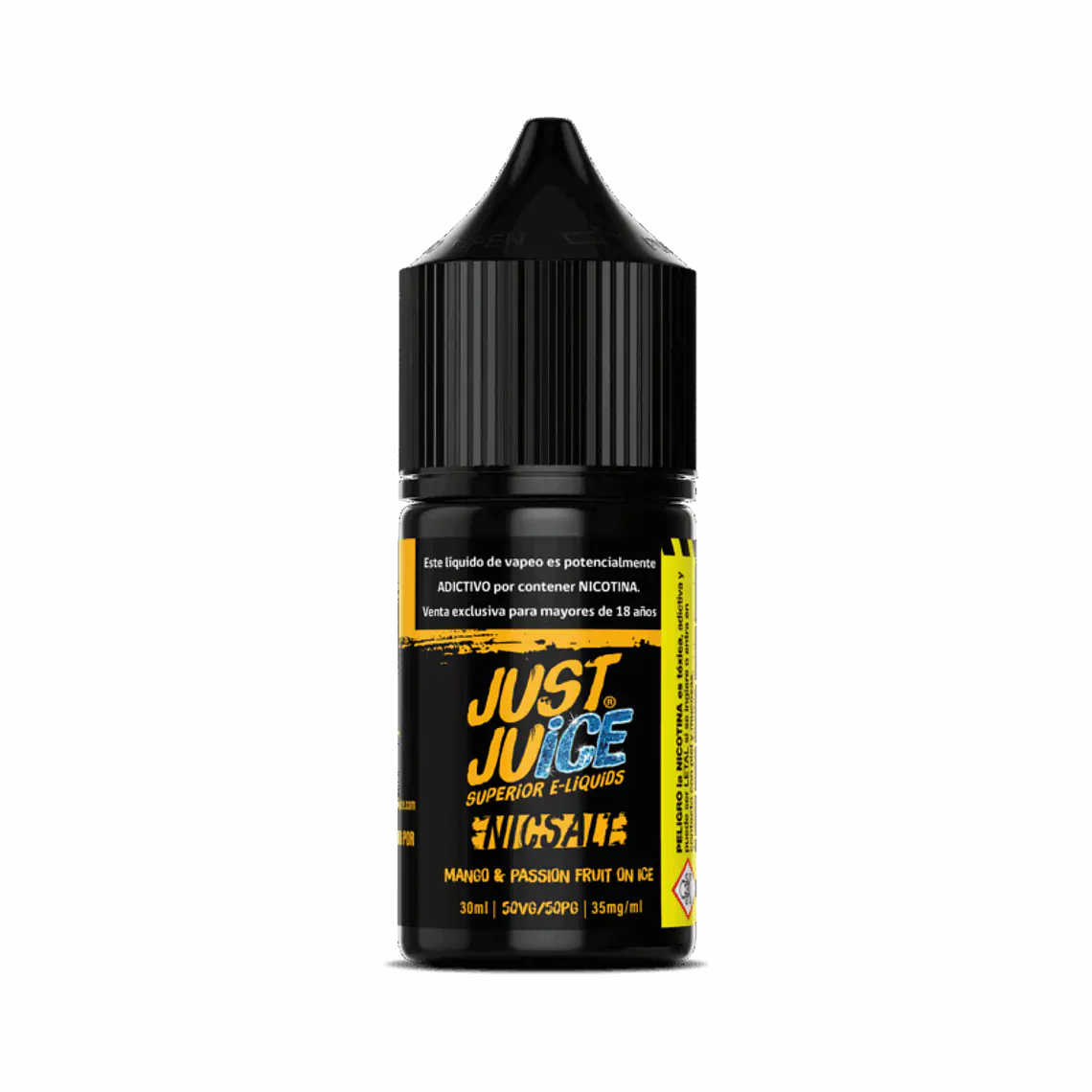 JUST JUICE NIC SALT MANGO PASSION FRUIT SUPER ICE 30ML 35MG 1