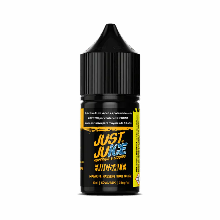JUST JUICE NIC SALT MANGO PASSION FRUIT SUPER ICE 30ML 35MG 1