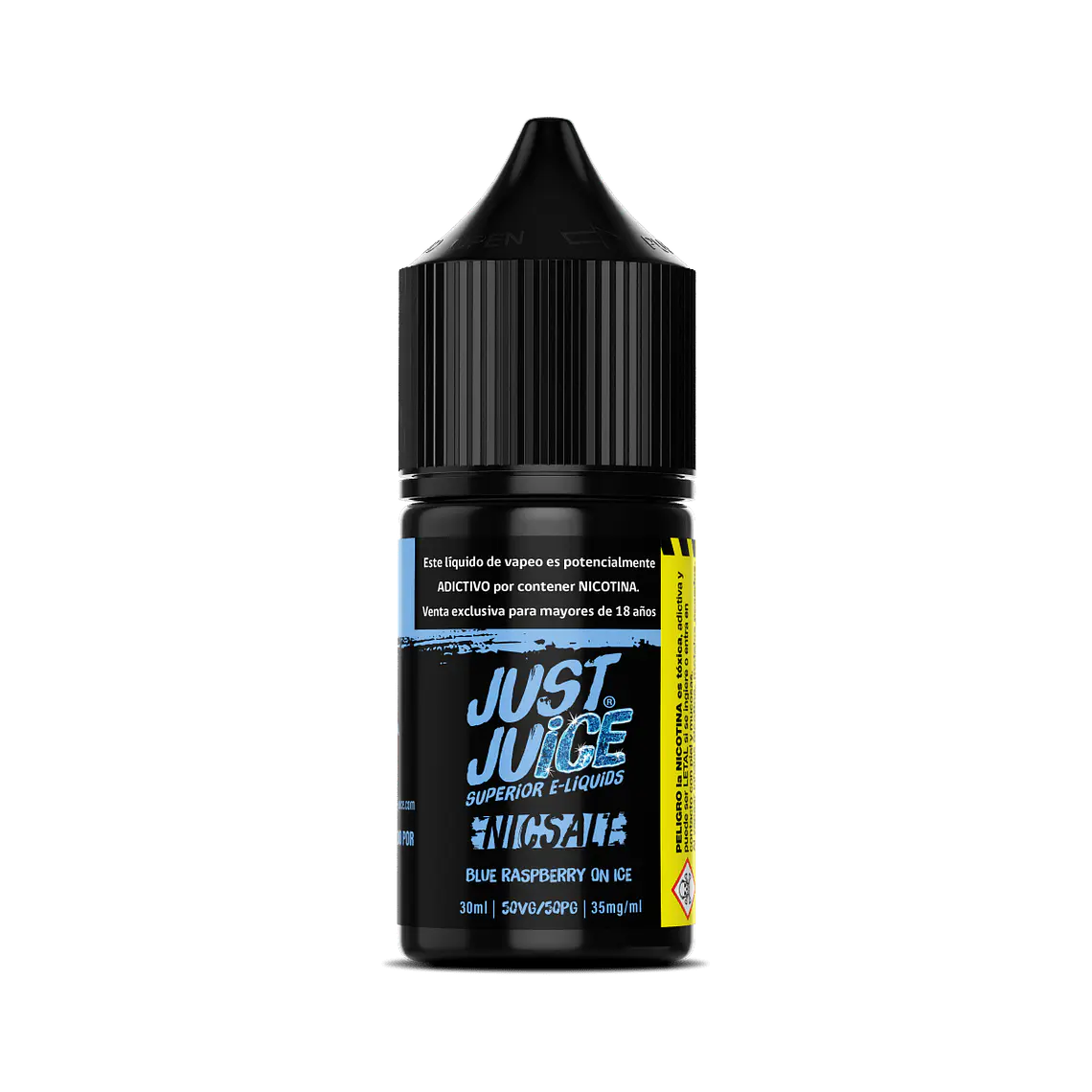 JUST JUICE NIC SALT BLUE RASPBERRY SUPER ICE 30ML 35MG 1