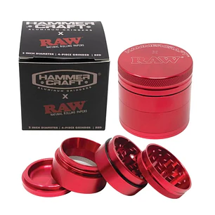 Moledor Raw Hammercraft 4 Partes 63mm RED