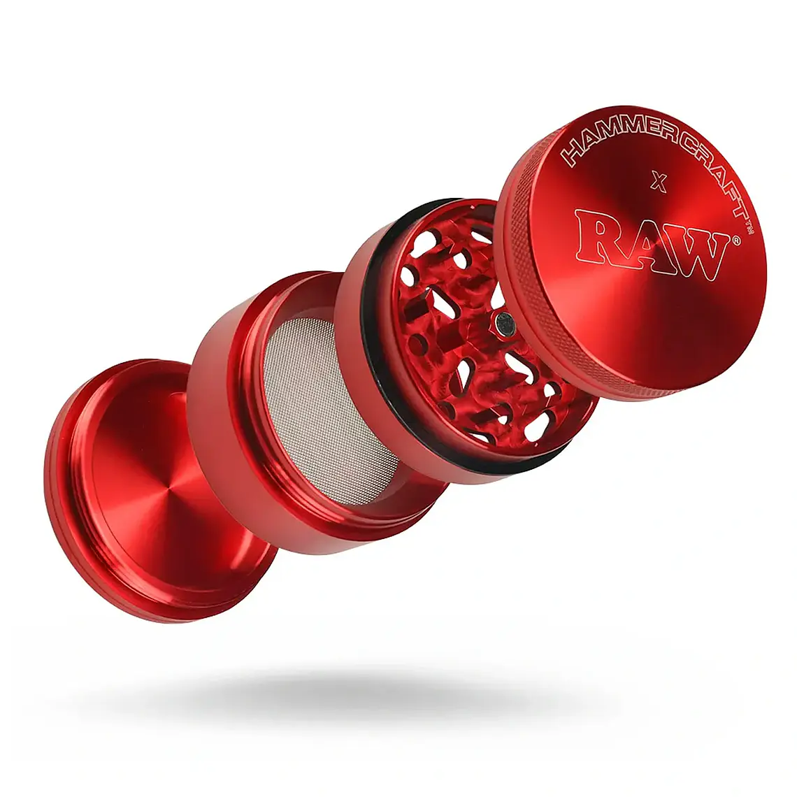 Moledor Raw Hammercraft 4 Partes 63mm RED 2