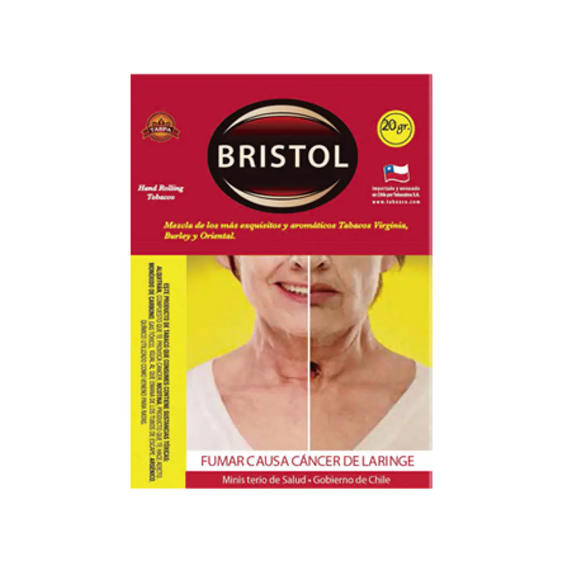 TABACO NATURAL BRISTOL 20G 1
