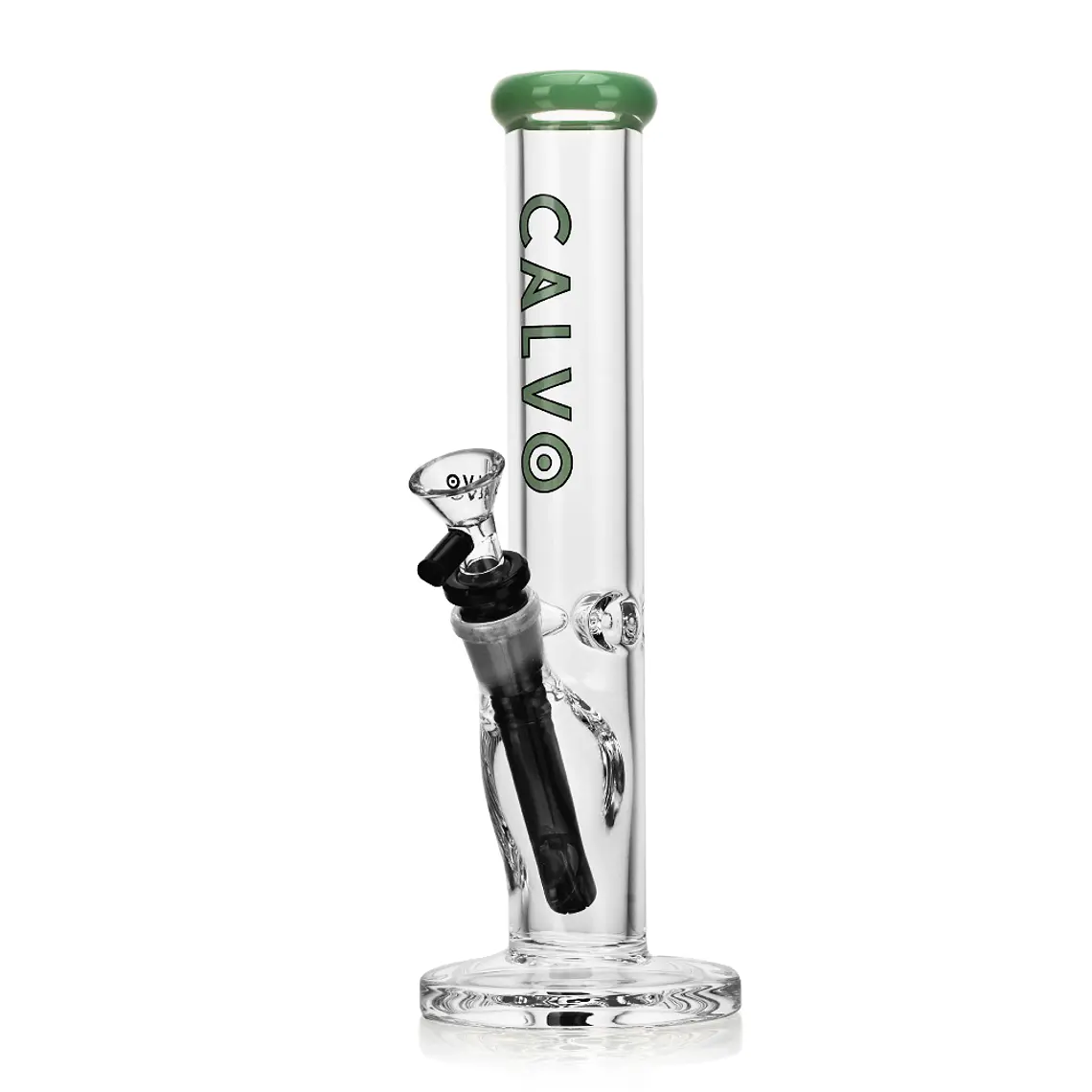 BONG STRAIGHT TUBE PREMIUM GREEN 1