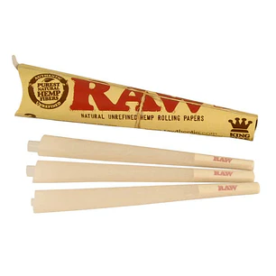 CONOS RAW PREENROLADOS KING SIZE 3 UNID