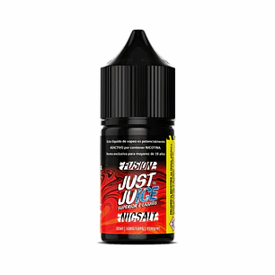 JUST JUICE NIC SALT FUSION MANGO BLOOD ORANGE SUPER ICE 30ML 35MG