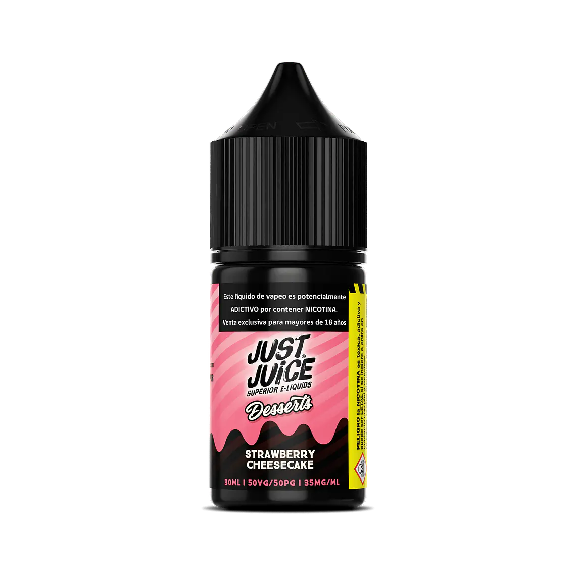 JUST JUICE NIC SALT STRAWBERRY CHEESECAKE 30ML 35MG 1