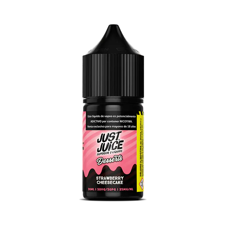 JUST JUICE NIC SALT STRAWBERRY CHEESECAKE 30ML 35MG 1