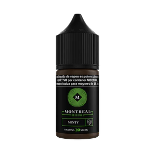MONTREAL NIC SALT MINTY 30ML 35MG MONTREAL NIC SALT MINTY 30ML 35MG