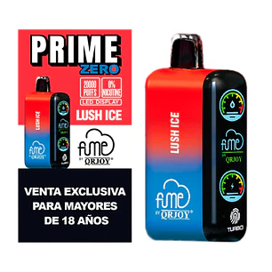 Fume Prime Zero Lush Ice 20000 puff 0% nic