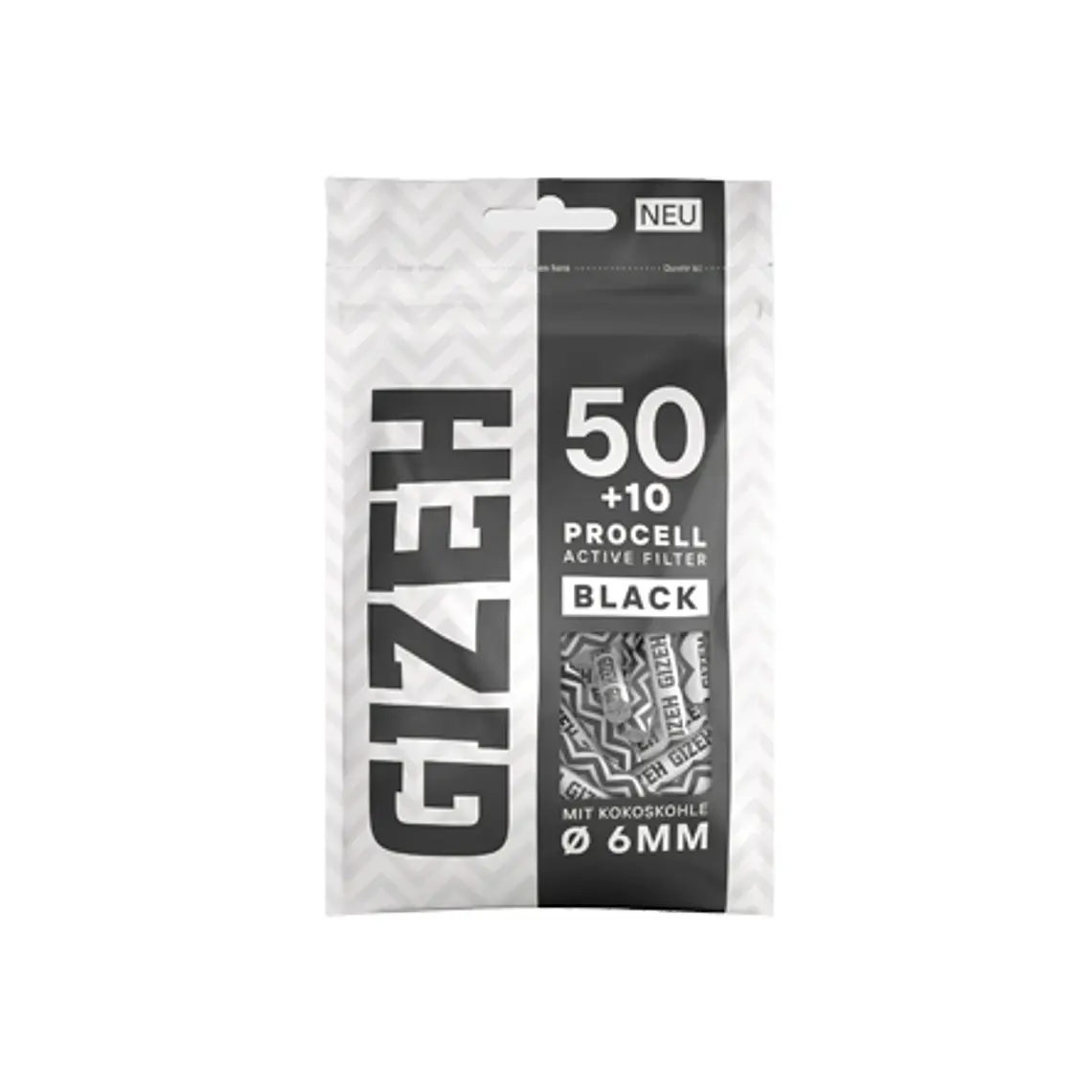 Bolsa PROCELL Active filter Gizeh Black 50 unidades 1