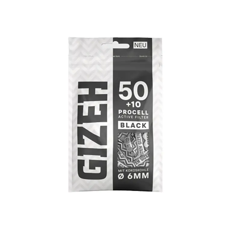 Bolsa PROCELL Active filter Gizeh Black 50 unidades 1
